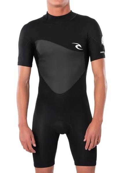 Rip Curl Mens Omega 1.5mm Spring Suit Wetsuit XL / Black