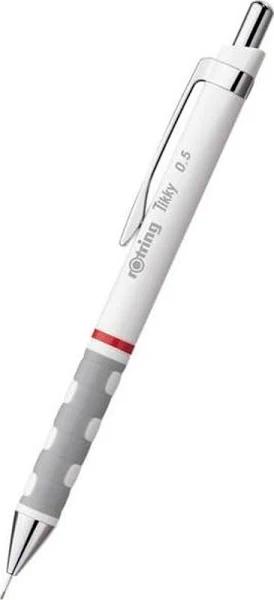 Rotring Mechanical Pencil Tikky, White, 0.5mm (S0770530)