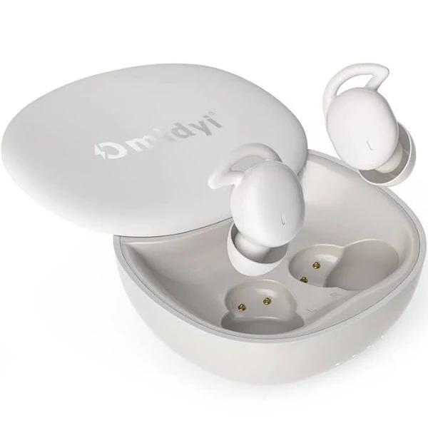 True Wireless Sleep Earbuds, Omidyi Noise Cancelling Earbuds for Sleep, Ultra Small and Skin-Soft Silicone Bluetooth Headphones In-ear Specifically