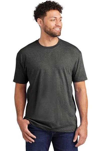 Gildan G67000 Softstyle Adult CVC Tee - Pitch Black Mist, M