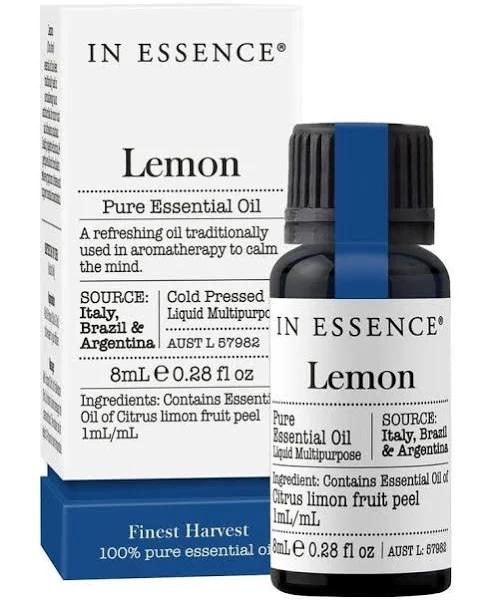 in Essence Lemon Pure Essential Oil 8ml