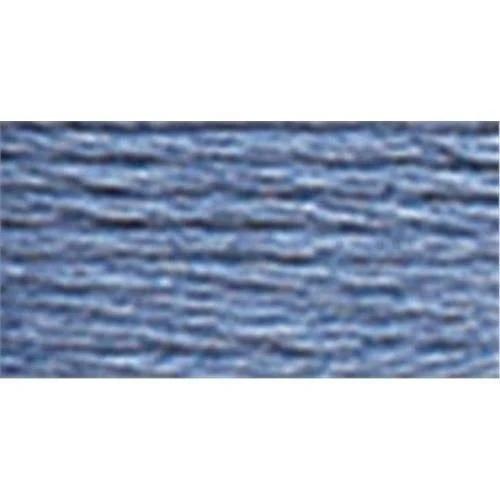 DMC Pearl Cotton Skein Size 5 27.3yd Medium Cornflower Blue