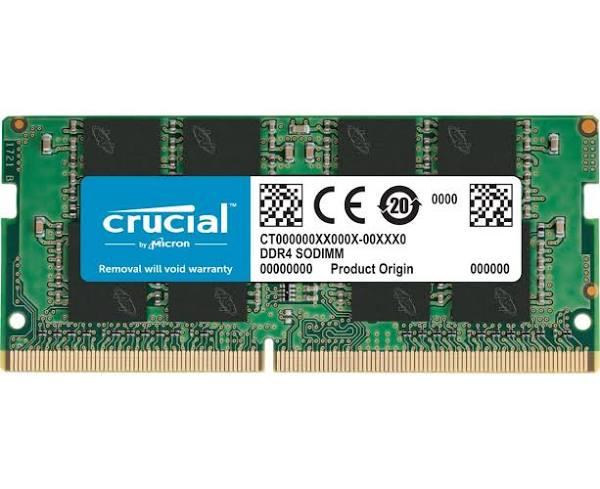 Crucial 8GB 3200MHz DDR4 SODIMM Memory [CT8G4SFS832A]