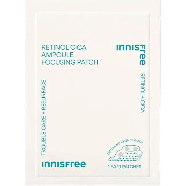 Innisfree Retinol Cica Ampoule Focusing Patch 9 Patches