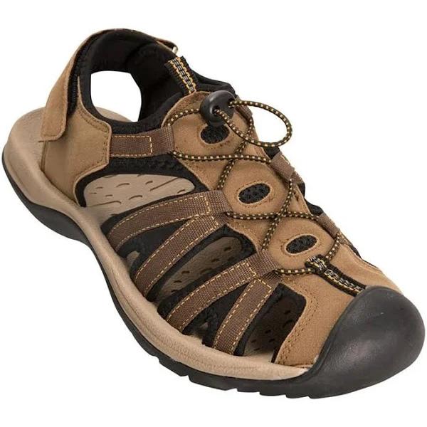 Mountain Warehouse Mens Bay Reef Sandals Brown 9 UK Mixed Mens Sandals