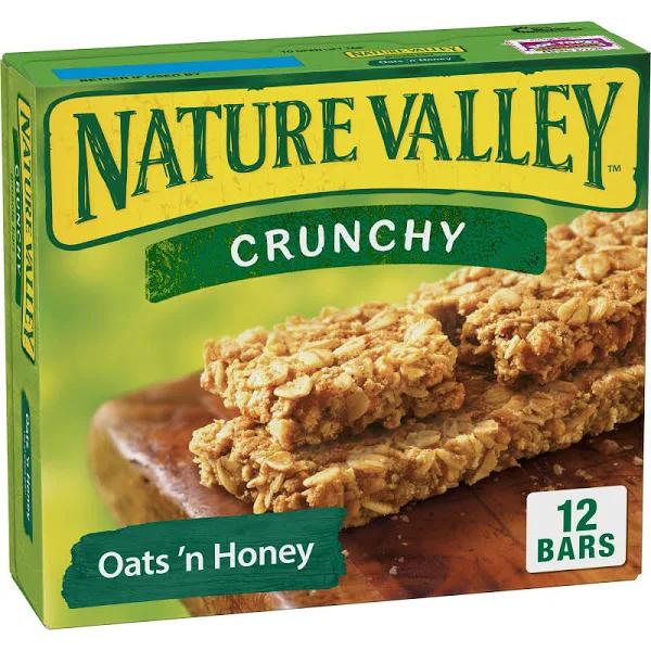 Nature Valley Crunchy Granola Bars Oats'n Honey