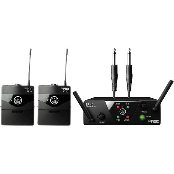 AKG WMS40 Pro Mini Dual Instrument Wireless System