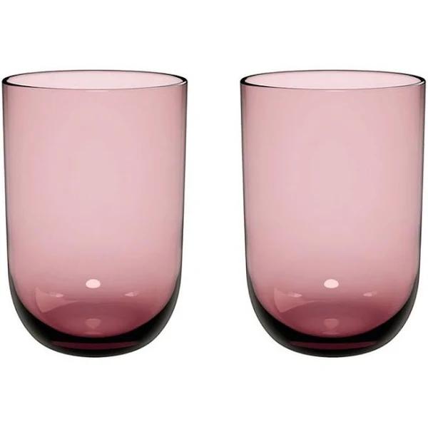 Villeroy & Boch Like Highball Glass, Set of 2 Grape