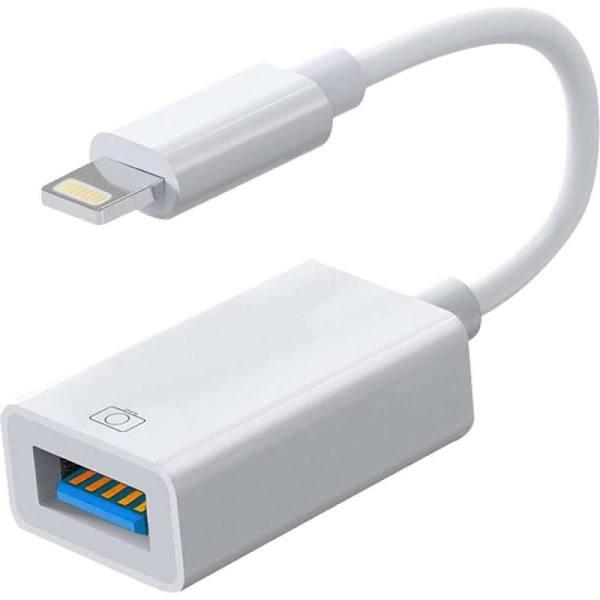 Sansai Lightning To USB-A Female Adaptor/Converter OTG Cable For iPhone/iPad - AfterPay & zipPay Available