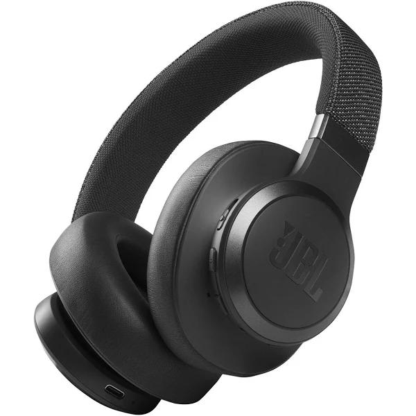 JBL Live 660 Wireless Over Ear Noise Cancelling Headphones Black