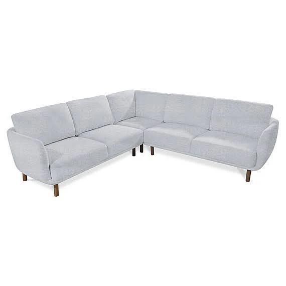 Cleo Fabric Modular Sofa Pepper by Freedom, 100% Polyester