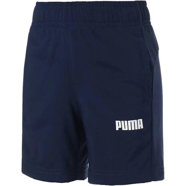 Essential Boys Woven 5" Shorts in Peacoat, Size XS, Polyester by Puma