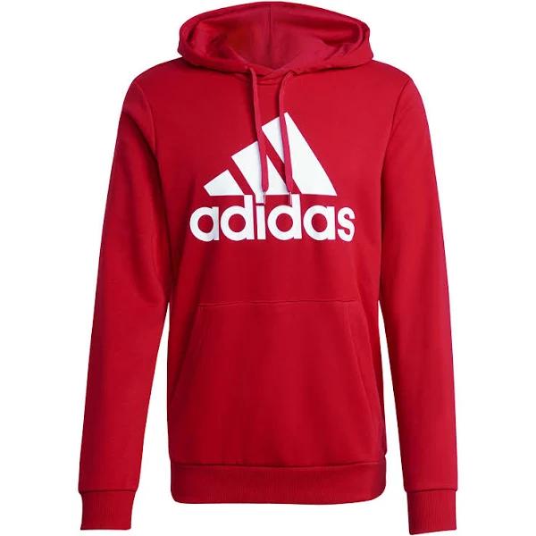 Adidas | Mensess Big Logo Hoodie (Red/Wht) 3XL