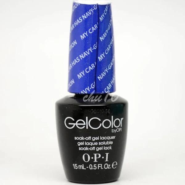 OPI Gelcolor Gel Polish GCA76 (15ml) My Car Has Navy-gation