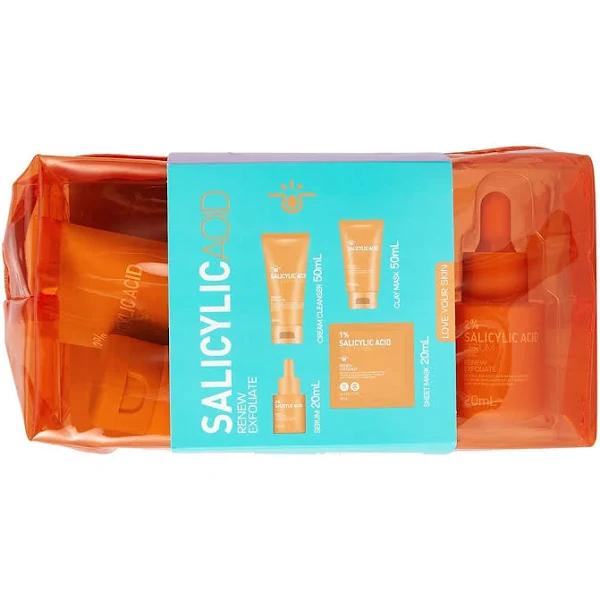 Kmart 4 Piece Renew and Exfoliate Set-Salicylic Acid