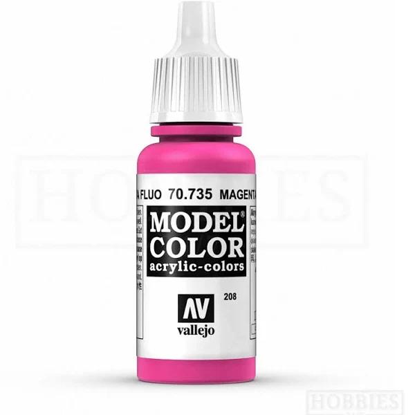 Vallejo Model Colour Paint (Fluorescent Magenta) - 17ml