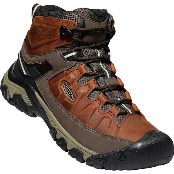 Keen Targhee III Mid WP Mens Boots - Chestnut Mulch - 9H