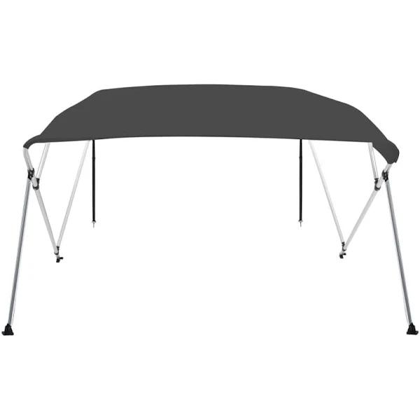 vidaXL Anthracite 4-Bow Bimini Top - 243 x 196 x 137cm