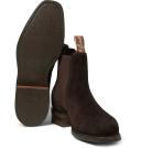 R.M.Williams - Men - Comfort Craftsman Suede Chelsea Boots Brown