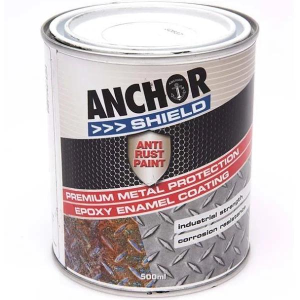 Anchor Shield Pewter Grey Paint 500ml 49603-500