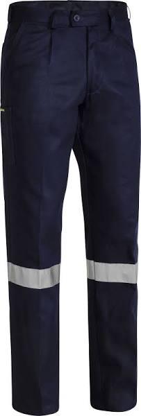 Bisley Taped Original Work Pants BP6007T, Navy / 74L