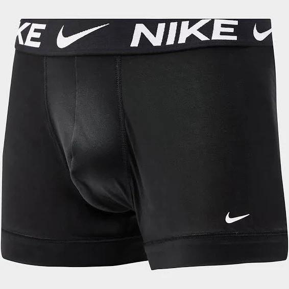 Nike Essential Micro Trunks Black 3 Pack Black L