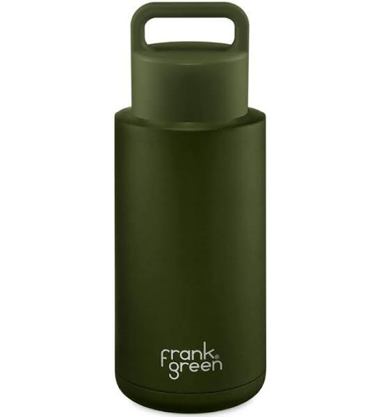 Frank Green - Khaki Ceramic Bottle Grip Finish/Grip Lid 1L