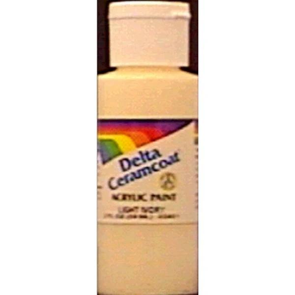 CERAMCOAT Acrylic Paint 2oz Dark Brown - Opaque