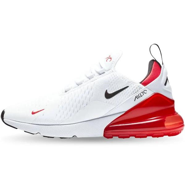 Nike Air Max 270 White Black University Red