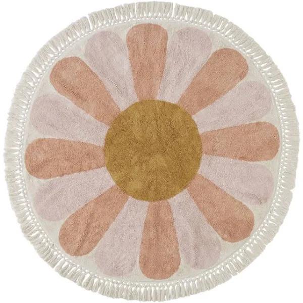 Adairs Daisy Bloom Round Rug - 150cm Round