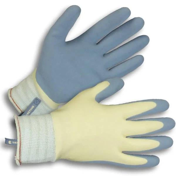 Treadstone Water Tight Garden Glove Light Blue/White Med