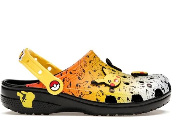 Crocs Classic Pokemon Clog Black Unisex Size W9/M7