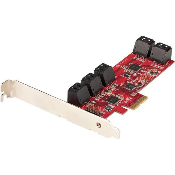 StarTech.com 10P6G-PCIE-SATA-CARD 10 Port PCIe SATA Expansion Card