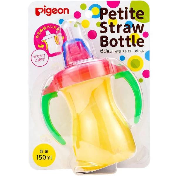 Pigeon Petite Straw Bottle (Yellow) 1 PC