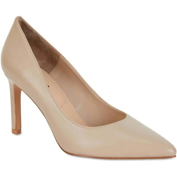 Sandler Octavia Heeled Shoes in Nude Leather Beige 6