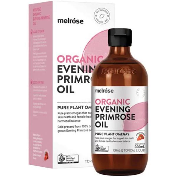 Melrose - Organic Evening Primrose Oil Strawberry - 200ml