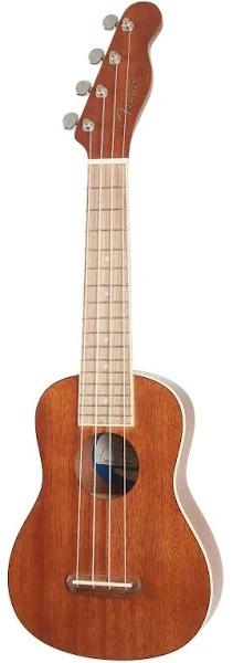 Fender Seaside Soprano Ukulele Pack Natural