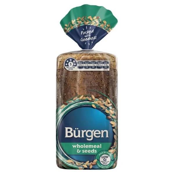 Burgen Wholemeal & Seeds Bread 700g