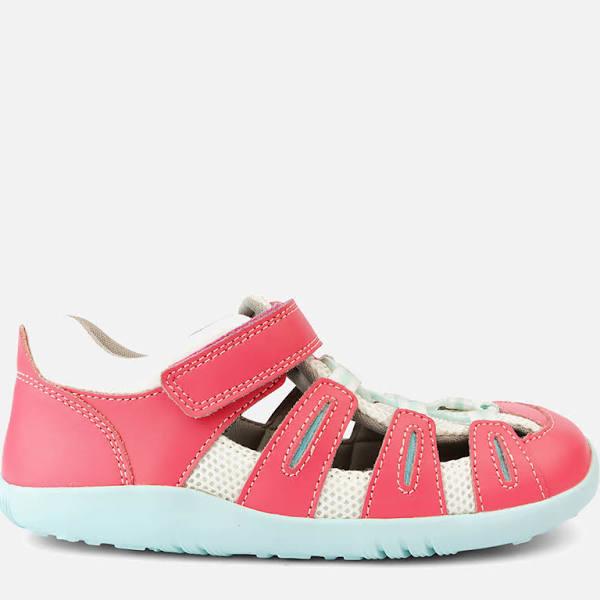 Bobux Kid+ Summit Closed-Toe Sandal Guava + Mist Size 31