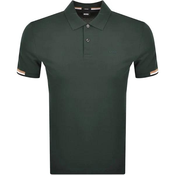 Boss Pallas Polo T Shirt GreenBOSS Pallas Polo T Shirt Green - Male - XXXX Large