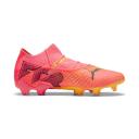 Future 7 Ultimate FG/AG Men's Football Boots in Sunset Glow/Black/Sun Stream, Size 4.5, Textile by Puma