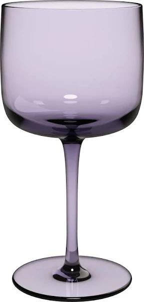 like. by Villeroy & Boch Lavender Wine Goblet, Set of 2