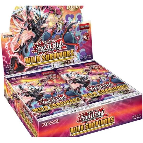 Yu-Gi-Oh! Wild Survivors Booster Box