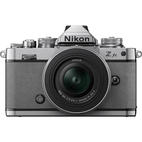 Nikon Z FC Natural Grey W/Nikkor Z DX 16-50mm VR Lens SL Mirrorless Camera