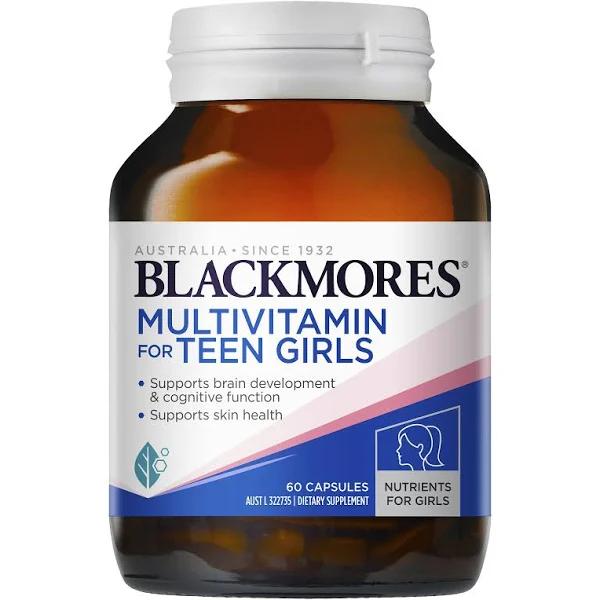 Blackmores Multivitamin for Teen Girls (60 Capsules)