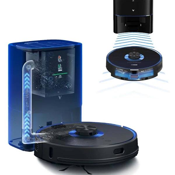 Viomi Alpha S9 UV Automatic Dirt Disposal Robot Vacuum Black - Appliances