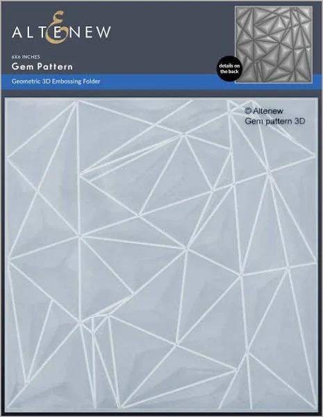 Altenew 3D Embossing Folder - Gem Pattern ALT7336