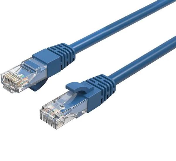 Cruxtec 10m CAT6/RJ45 Network Lead Cable LAN Ethernet Internet Router Cord Blue