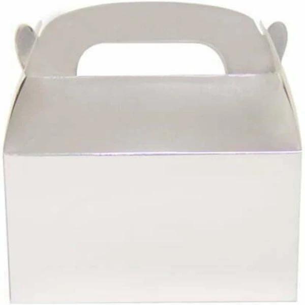 Treat Box/Gift Box (Pack of 6) Silver