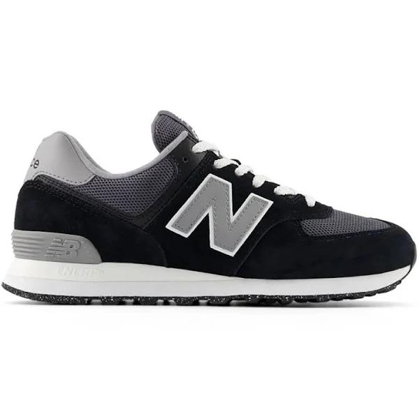 New Balance 574 Black White Grey